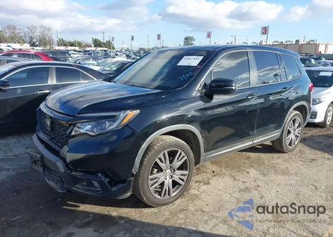 2021 Honda Passport Awd Ex-L z USA, uszkodzony, nr VIN 5FNYF8H51MB024623